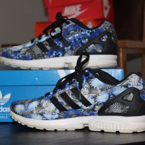 Adidas ZX Flux Floral Print Shoes AQ8600